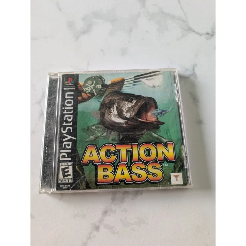 Action Bass (Sony Playstation 1, 2000) PS1 Complete TESTED